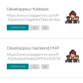 Application d'intérim - M1